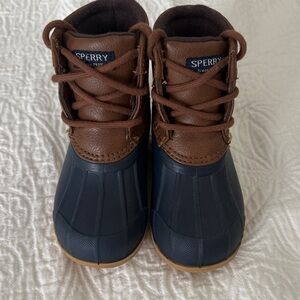 Sperry Kids Two-Tone Duck Boots